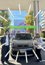 クロスビーご納車おめでとうございます